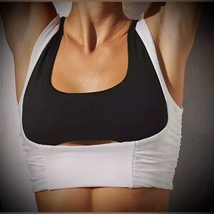 NWT!! FREE PEOPLE MOVEMENT Heart to Heart Block color Cami!!